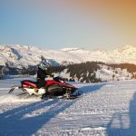 Snowmobiling annecy
