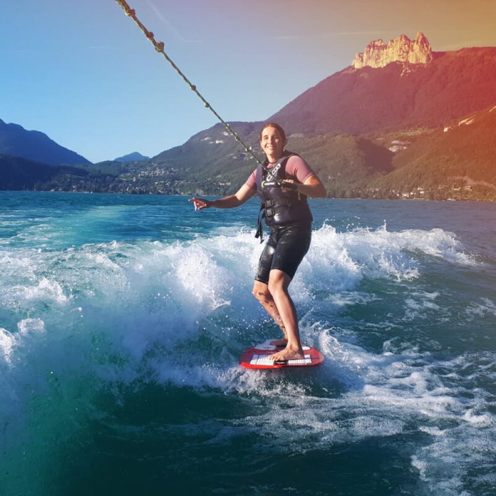 wakeboard Annecy lake